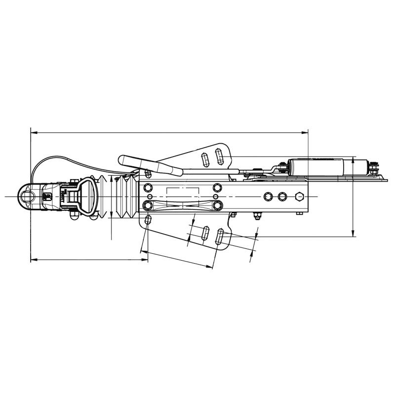 Auflaufeinrichtung Knott V Typ Kfg D