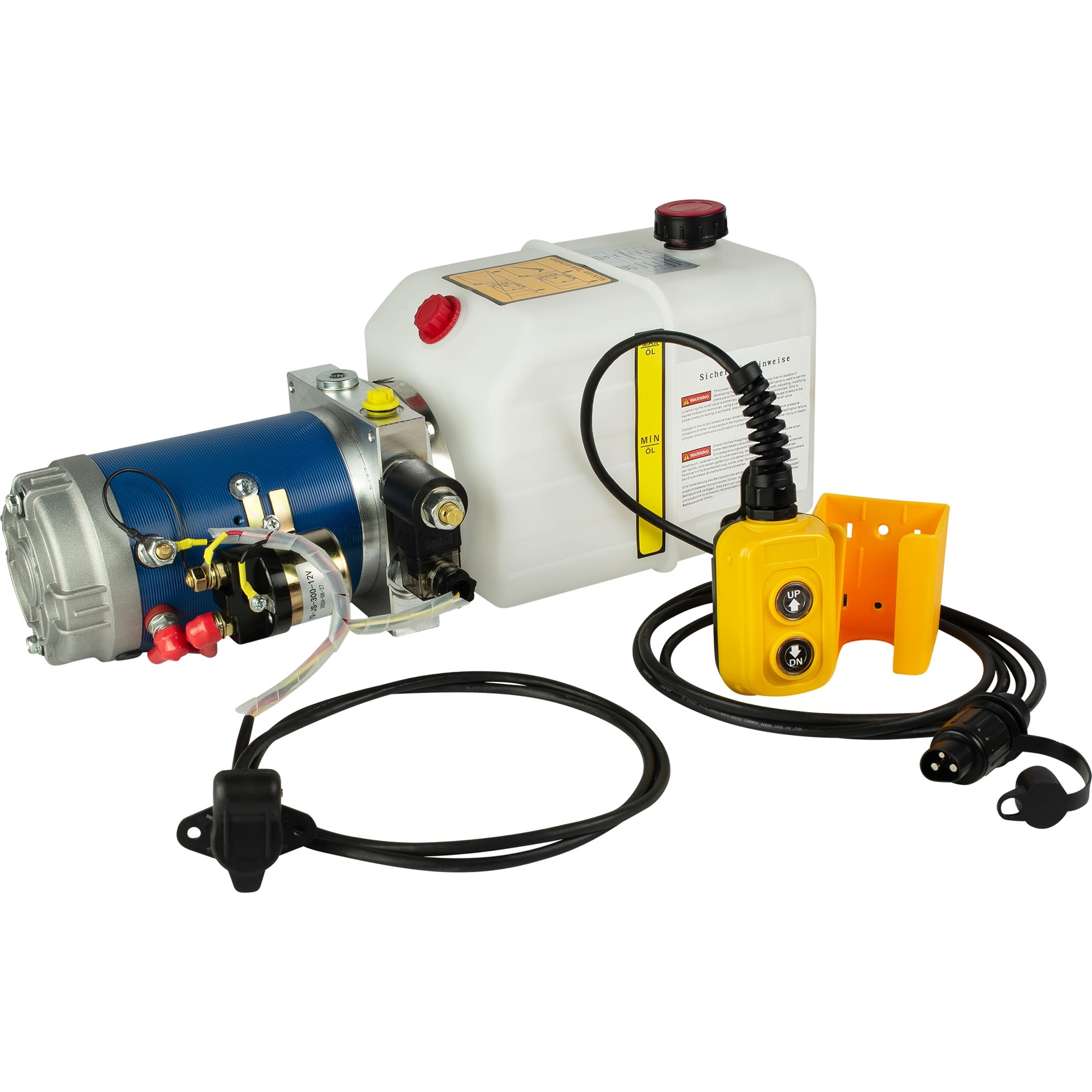 Elektrohydraulik Kompaktaggregat 12V, einfachwirkend, 5L